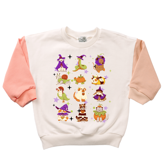 Halloween Paws & Claws Sweatshirt
