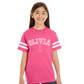 Personalized Easter Bunny Sports Pink Tee