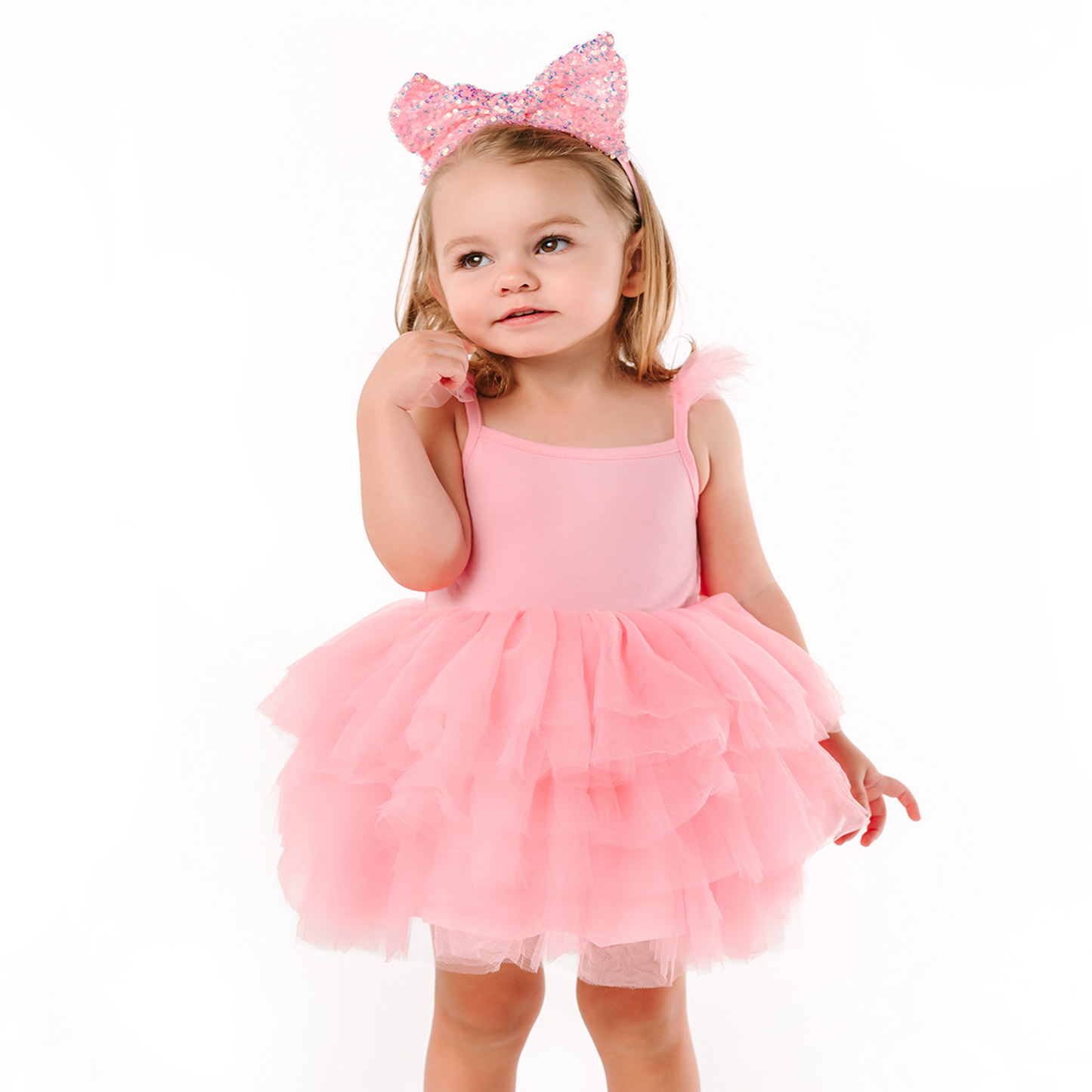 Pink Tutu Dress and headband