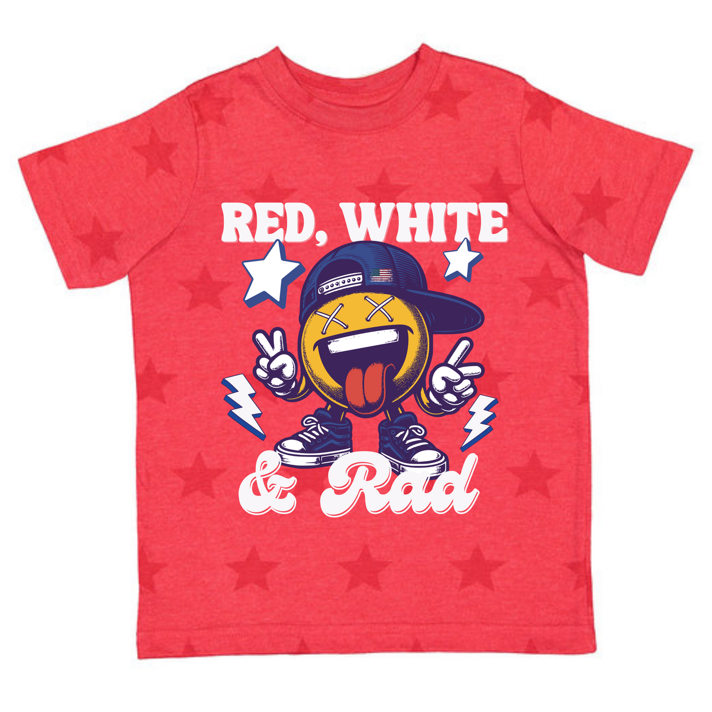 Red White & Rad 4th of July Shirt