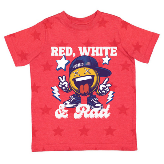Red White & Rad 4th of July Shirt