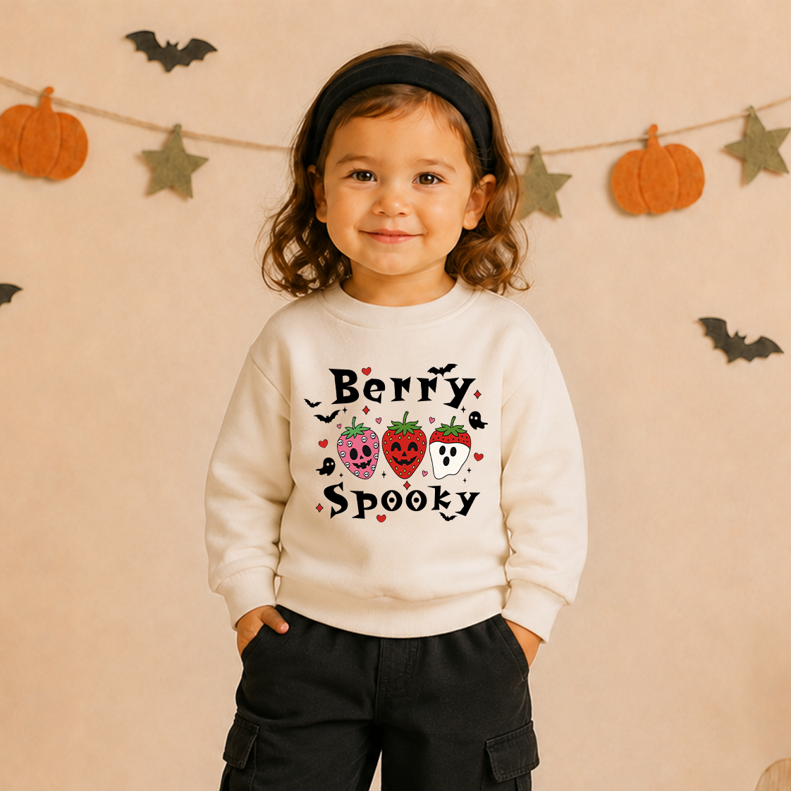 Berry Spooky Halloween Sweatshirt