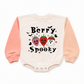Berry Spooky Halloween Color Block Sweatshirt