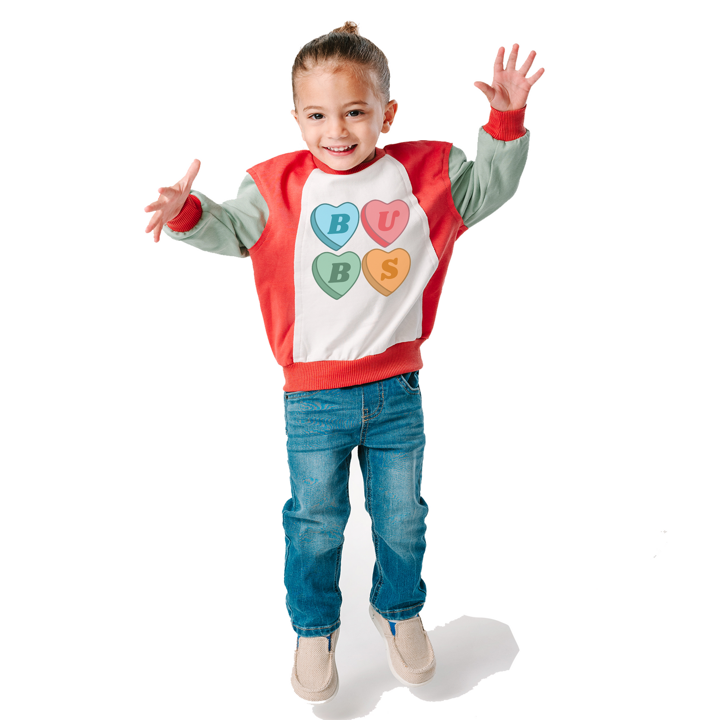 Bugs Valentine candy sweatshirt
