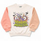 Cereal Monster Color Block Sweatshirt
