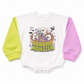 Cereal Monster Color Block Sweatshirt