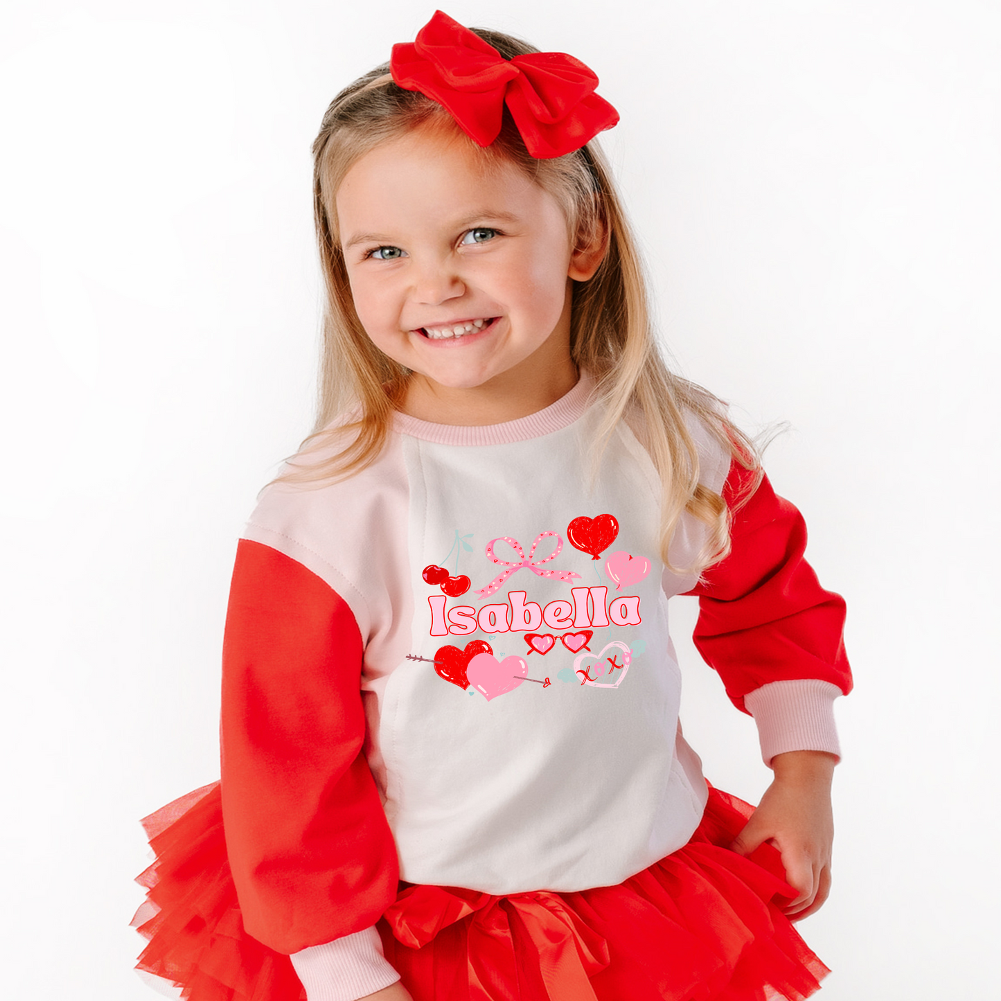 Bows and Hearts sweatshirt