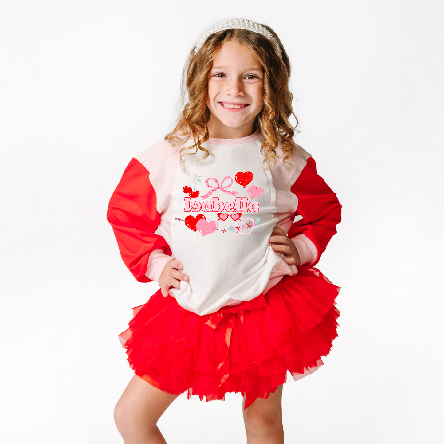 Bows and Hearts sweatshirt