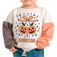 Pumpkin Bow Personalized Sweatshirt