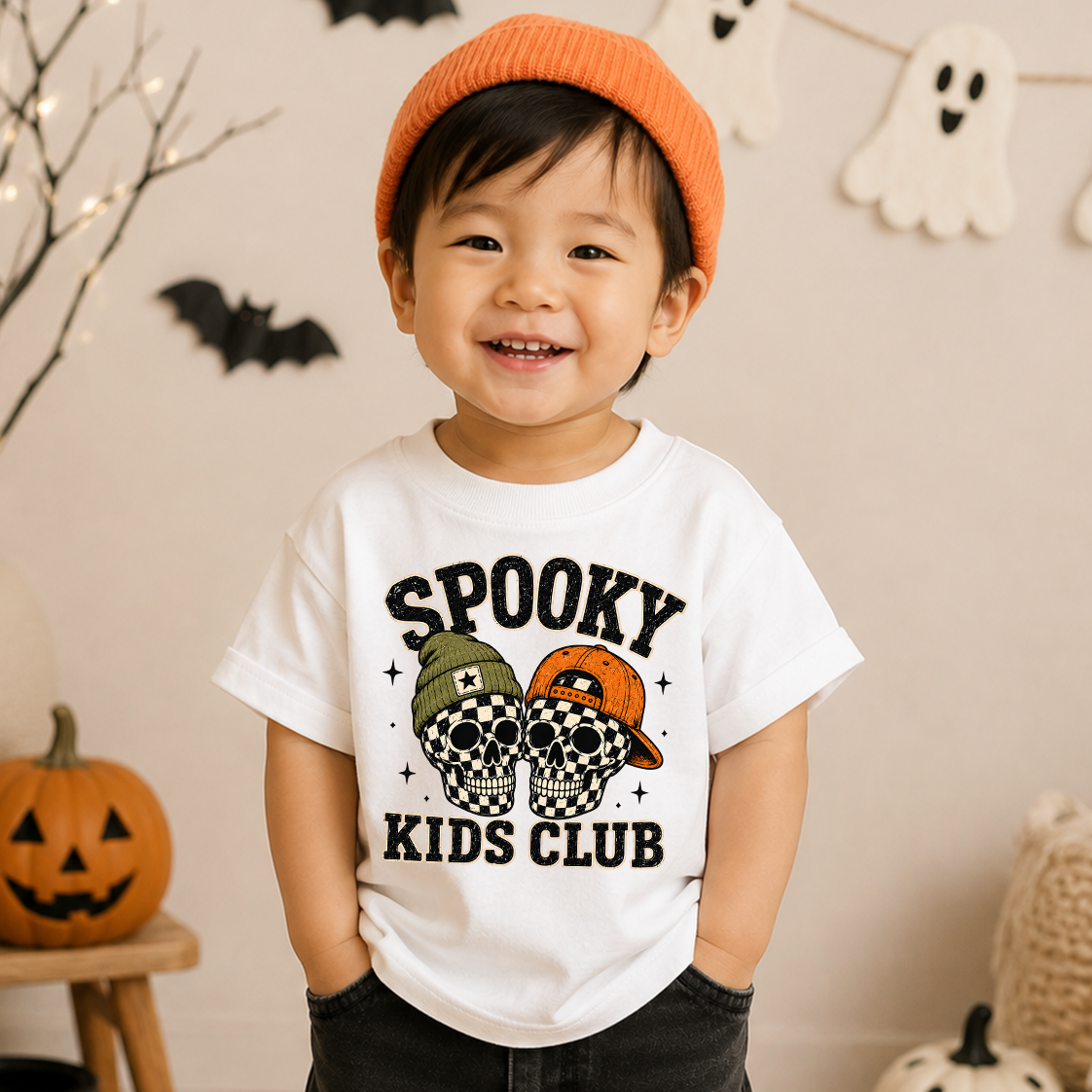 Spooky Kids Club Halloween Tee