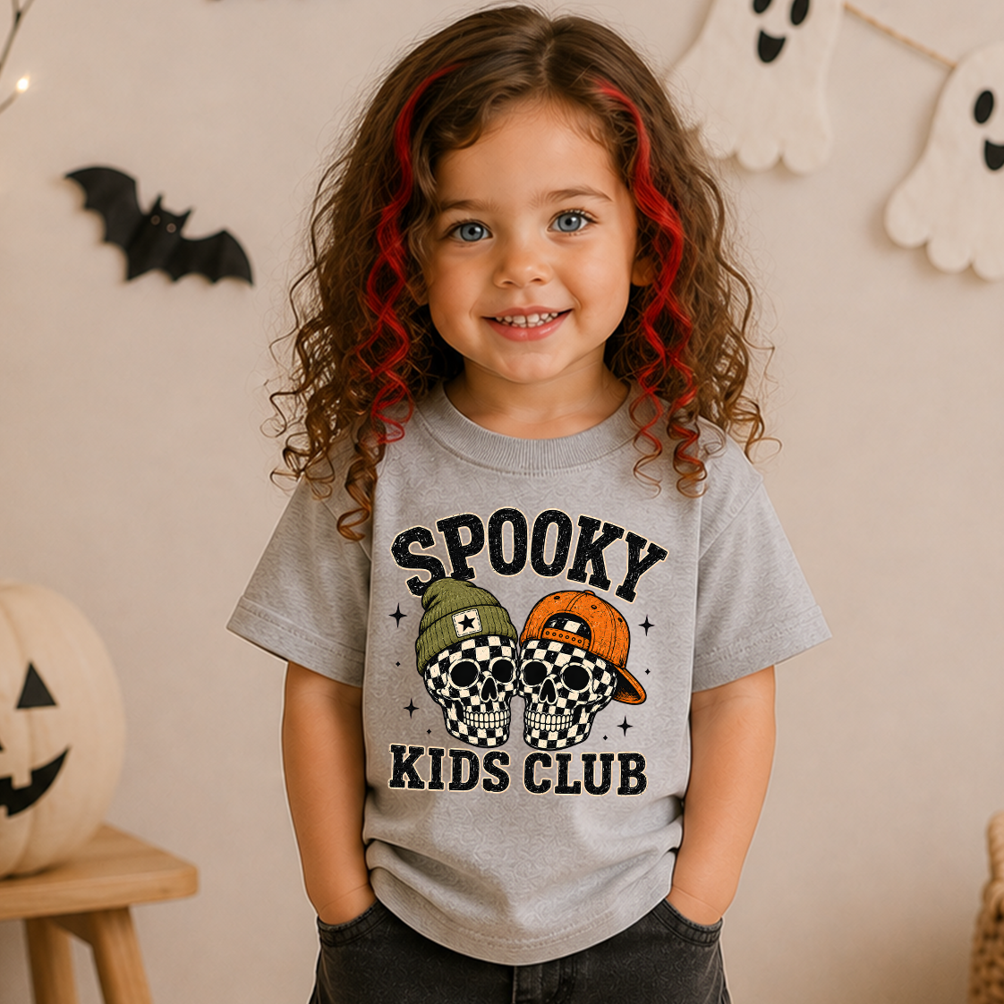 Spooky Kids Club Halloween Tee