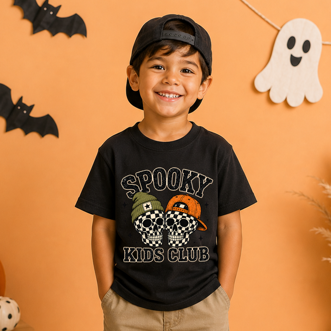 Spooky Kids Club Halloween Tee