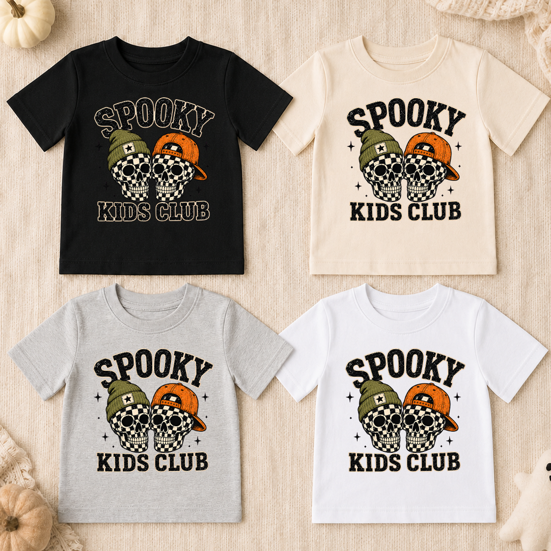 Spooky Kids Club Halloween Tee